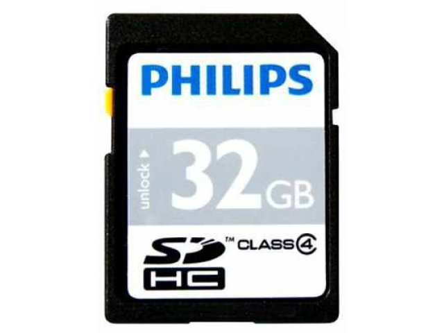 Карта памяти SD 32GB PHILIPS HC Class 10 FM32SD45B/97 в Днепропетровске, До