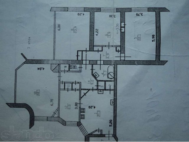 Расселение 5-комнатная центр в городе Выборг, фото 1, стоимость: 0 руб.