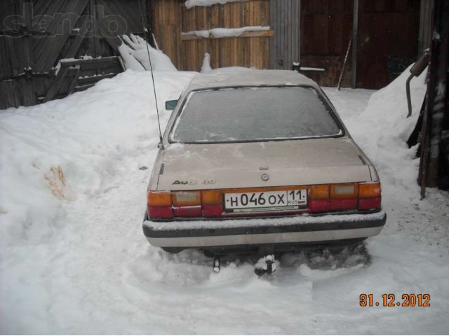 Сыктывкар Audi 80, 1984года, в В-2ом кузове в городе Сыктывкар, фото 4, Audi