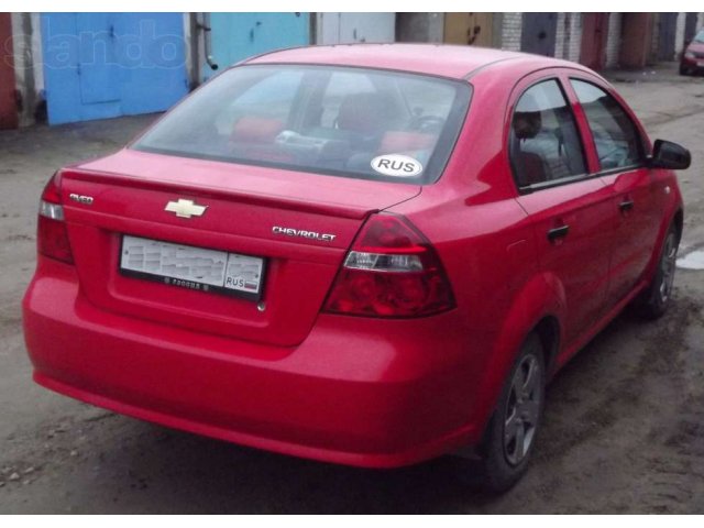 Chevrolet Aveo, седан, 2007 г. в., 106000 км., механическая, 1.4 в городе Псков, фото 3, Псковская область