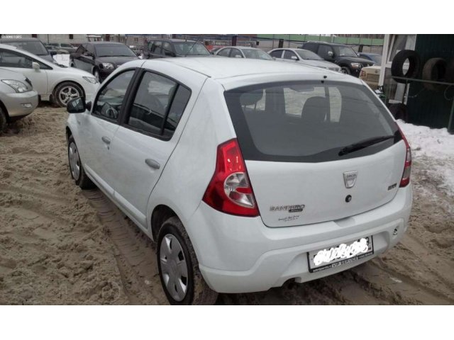 Dacia SANDERO белый в городе Пермь, фото 1, стоимость: 355 000 руб.