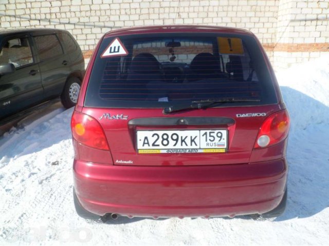 продам Daewoo Matiz в городе Пермь, фото 2, стоимость: 210 000 руб.