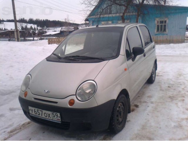 Daewoo Matiz, 2007 в хорошем состоянии в городе Чернушка, фото 1, стоимость: 162 000 руб.