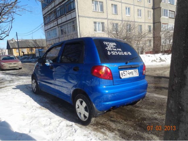 Продам Matiz 2010 в городе Подольск, фото 3, Московская область