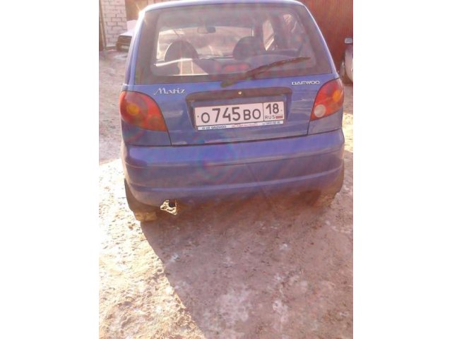 Продам Daewoo Matiz в городе Ижевск, фото 2, стоимость: 210 000 руб.