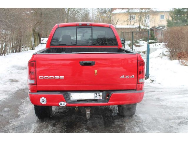 Dodge Ram 1500 Slt 4X4 в городе Калининград, фото 2, стоимость: 550 000 руб.