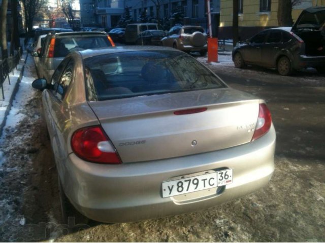 Dodge Neon II, 2002, срочно в городе Воронеж, фото 3, Воронежская область