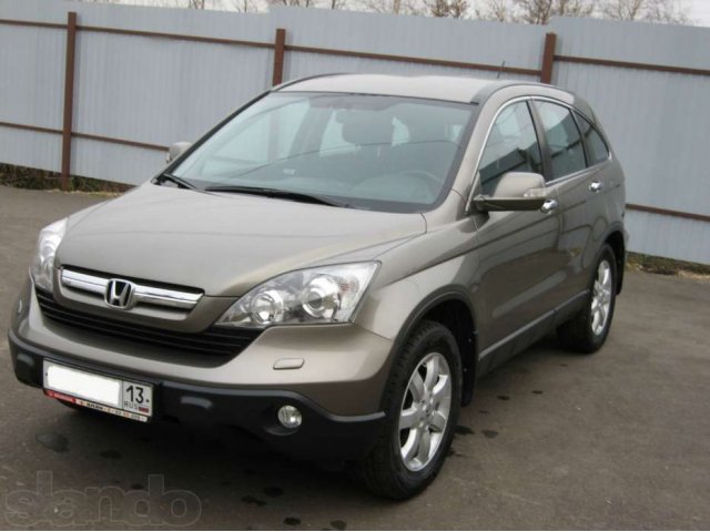 Honda CR-V, внедорожник, 2008 г. в городе Саранск, фото 1, Мордовия