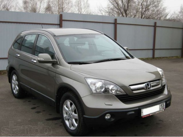 Honda CR-V, внедорожник, 2008 г. в городе Саранск, фото 2, стоимость: 830 000 руб.