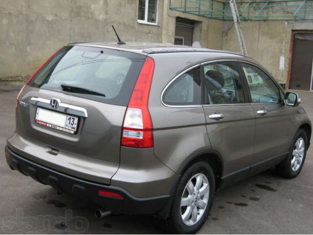 Honda CR-V, внедорожник, 2008 г. в городе Саранск, фото 3, Honda