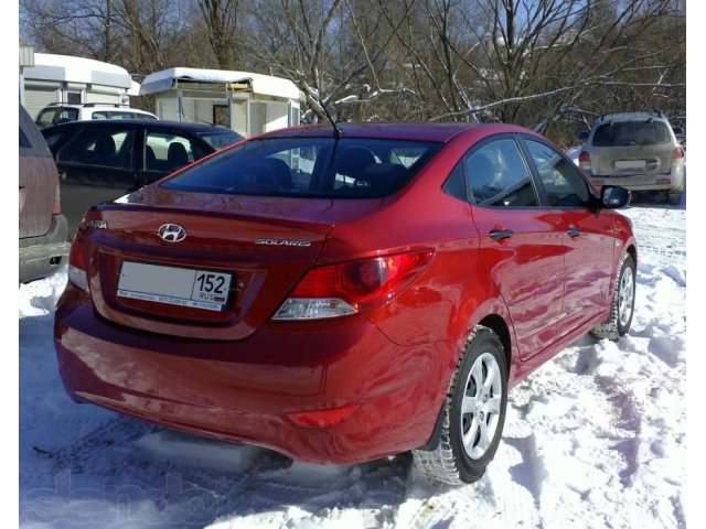 Hyundai Solaris sedan, 2011, 1.4 автомат в городе Нижний Новгород, фото 2, Hyundai