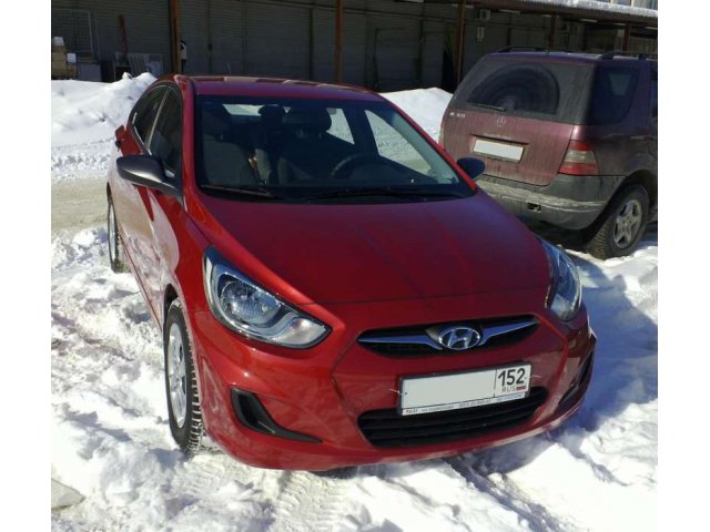 Hyundai Solaris sedan, 2011, 1.4 автомат в городе Нижний Новгород, фото 7, стоимость: 485 000 руб.