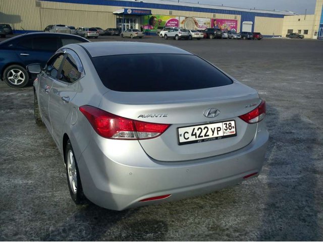 В связи с переездом продаю а/м Hyundai Avante 2011г.в. в городе Черемхово, фото 5, стоимость: 695 000 руб.