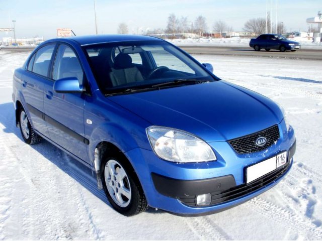 KIA Rio, седан, 2007 г. в., пробег: 45000 км., механическая, 1400 л в городе Набережные Челны, фото 1, KIA