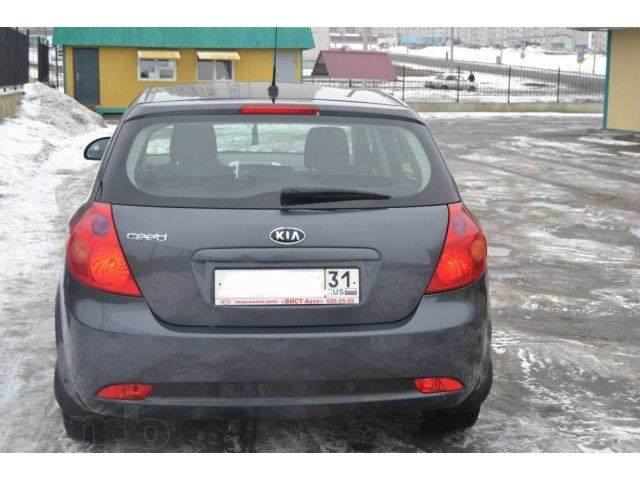 Kia ceed 1.6L CVVT (122 Hp) в городе Губкин, фото 6, стоимость: 490 000 руб.