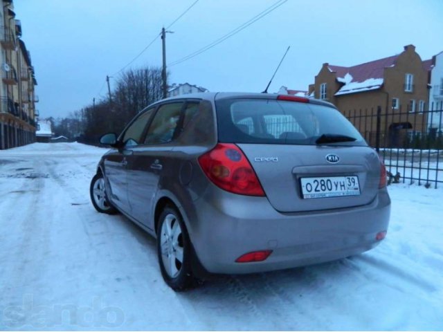 KIA Ceed АВТОМАТ 2008 г. Бензин 2.0. 143 л.с. в городе Пионерский, фото 3, стоимость: 465 000 руб.