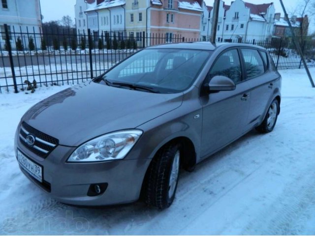 KIA Ceed АВТОМАТ 2008 г. Бензин 2.0. 143 л.с. в городе Пионерский, фото 7, KIA