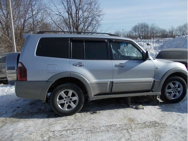 Mitsubishi Pajero - 2004г. бенз., 3,5 л. пробег 140 000 салон черн. в городе Уфа, фото 2, Башкортостан