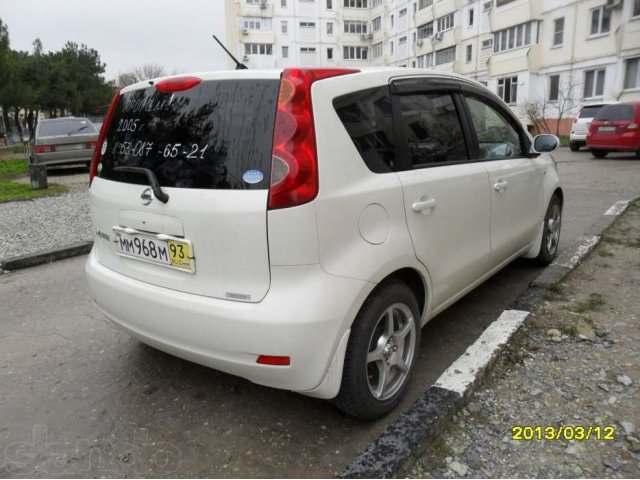 Nissan Note в городе Геленджик, фото 3, Краснодарский край