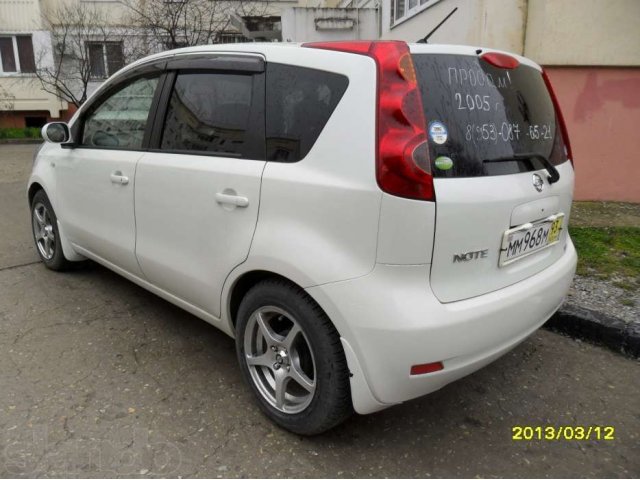 Nissan Note в городе Геленджик, фото 6, Краснодарский край