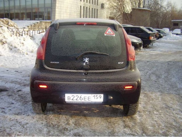 Peugeot 107 в городе Пермь, фото 5, стоимость: 299 000 руб.