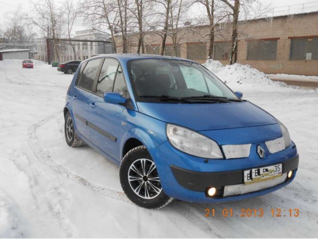 Renault Scenic 2005 г.в., минивен, инжектор, 1.6 л, 113 л.с., МКПП в городе Череповец, фото 1, Renault