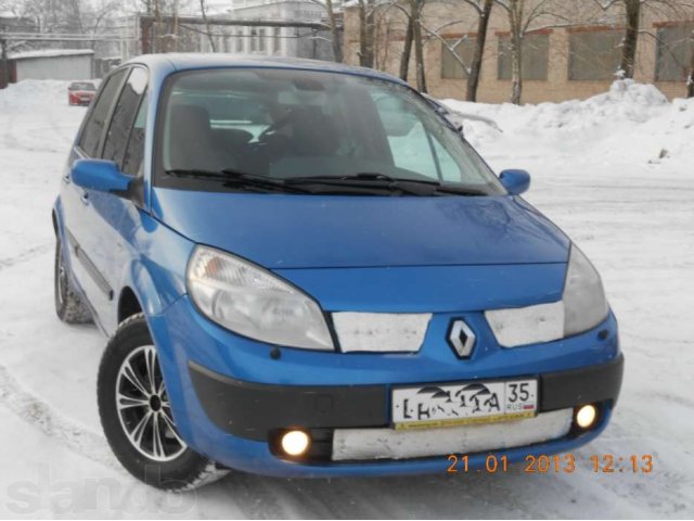 Renault Scenic 2005 г.в., минивен, инжектор, 1.6 л, 113 л.с., МКПП в городе Череповец, фото 5, Вологодская область