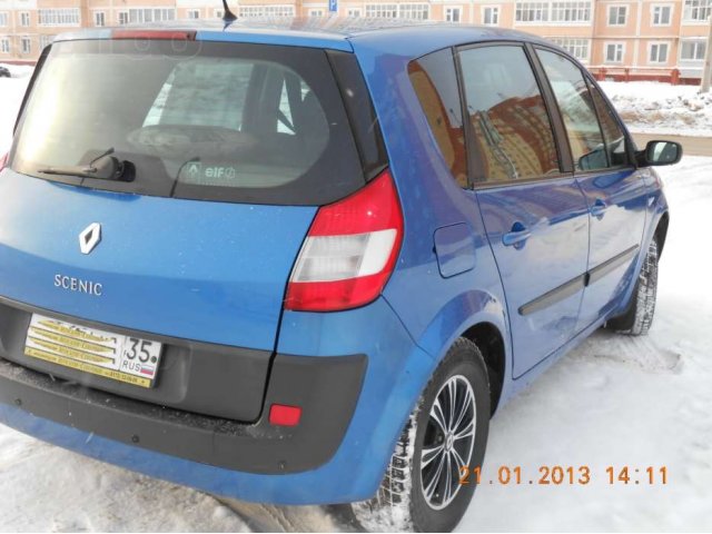 Renault Scenic 2005 г.в., минивен, инжектор, 1.6 л, 113 л.с., МКПП в городе Череповец, фото 8, Вологодская область