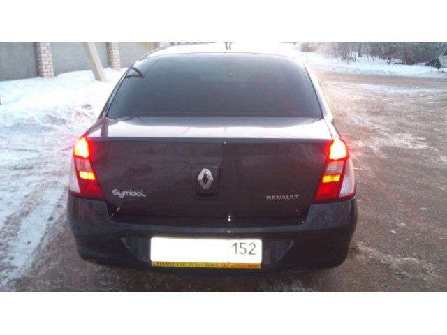 Продаю Renault Symbol 1.4 2008 г. в городе Кстово, фото 3, стоимость: 280 000 руб.