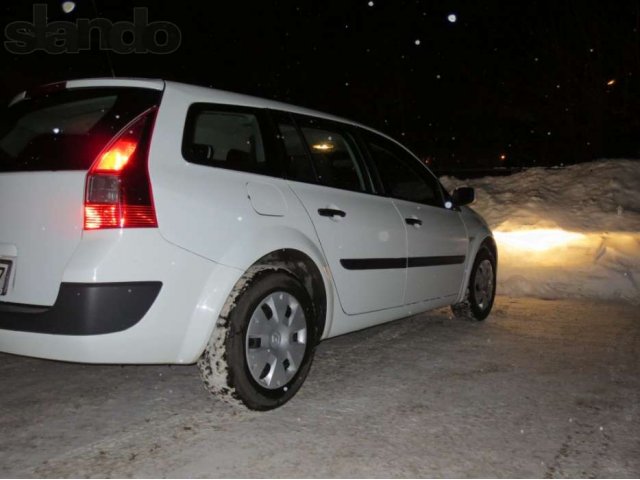 Продам Renault-Megane-2, 2008г., универсал, белый металлик в городе Архангельск, фото 1, Архангельская область