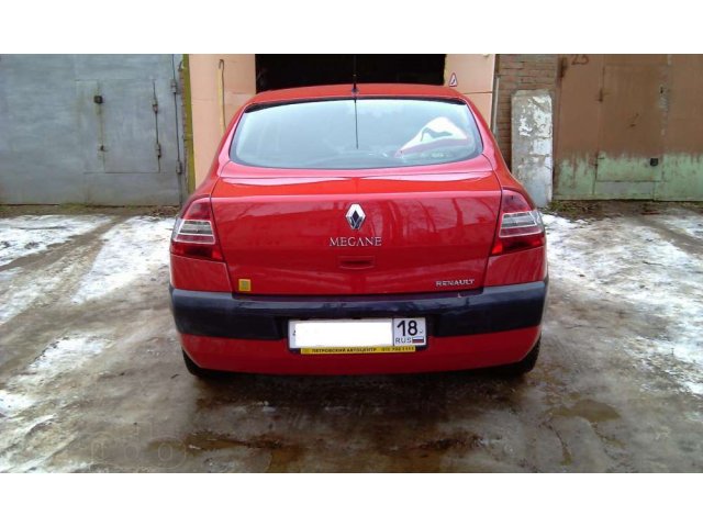 Renault megane 2 в городе Воткинск, фото 3, стоимость: 390 000 руб.