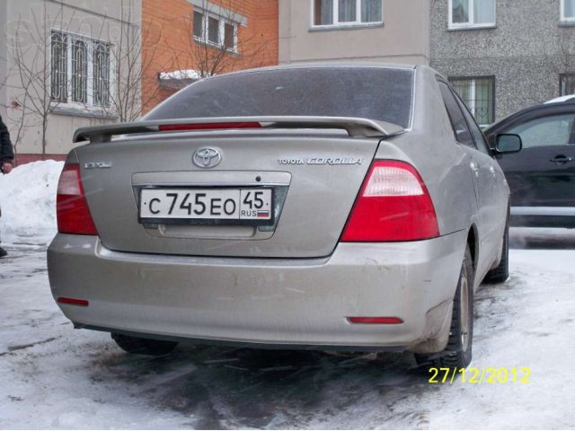 Продам Toyota Corolla 2005 в городе Курган, фото 4, стоимость: 448 000 руб.