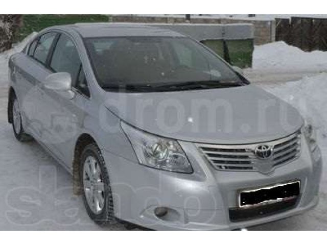 Toyota Avensis, 2009 год в городе Нягань, фото 1, Ханты-Мансийский автономный округ