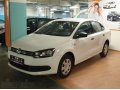 Volkswagen Polo, белый седан 2013 года выпуска в городе Москва, фото 1, Московская область