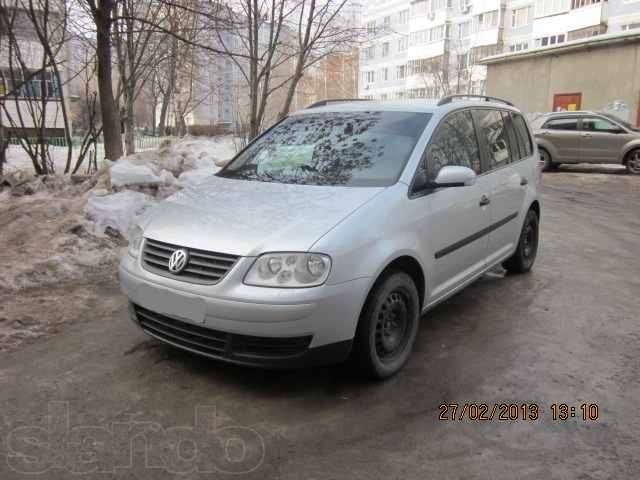 VW Touran в городе Рязань, фото 1, Volkswagen