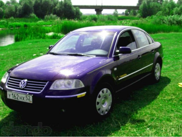 Volkswagen Passat, 2001 в городе Арзамас, фото 1, Volkswagen