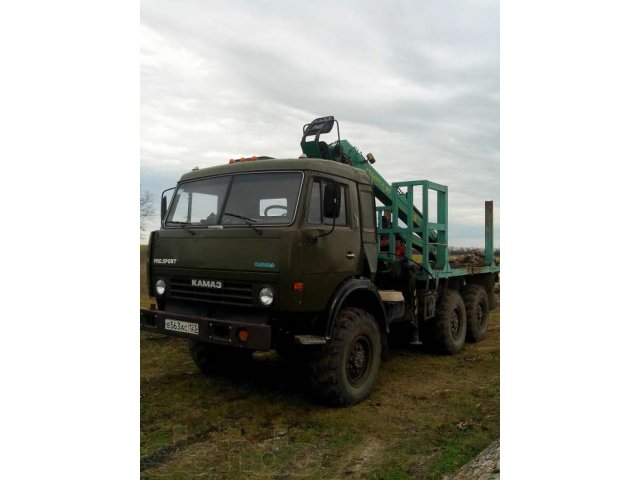 Камаз 43118 с гидроманипулятором в городе Павловская, фото 1, Лесотехника, лесозаготовка