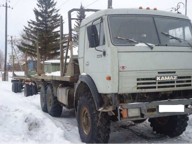 Камаз 43118 с прицепом (лесовоз) в городе Челябинск, фото 1, стоимость: 650 000 руб.