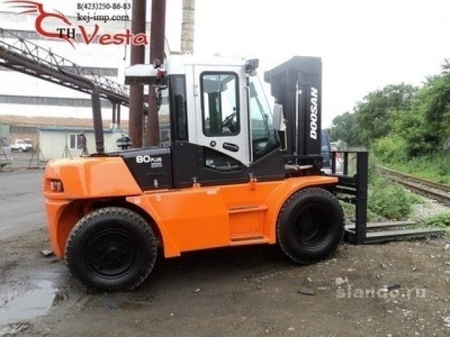 Продаётся вилочный погрузчик Doosan D80S 2011год в городе Владивосток, фото 2, Приморский край