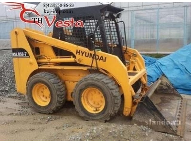 Продаётся мини фронтальный погрузчик Hyundai Hsl850-7 в городе Владивосток, фото 1, Погрузчики