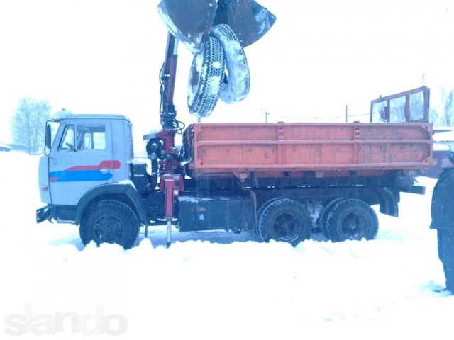 КАМАЗ с манипулятором, с/х вариант, 1996г.в. в городе Ижевск, фото 1, Самосвалы