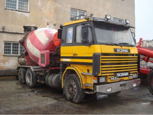 Автобетономиксер Scania R143MA 4x2L, 1988 г, 6м3 в городе Мурманск, фото 1, стоимость: 700 000 руб.