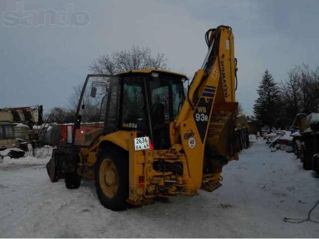 Экскаватор-погрузчик KOMATSU WB93R-2 (Япония) в городе Ростов-на-Дону, фото 2, Ростовская область