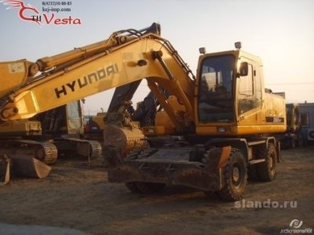 Продаётся колёсный экскаватор Hyundai Robex 2000W-7 2007 год в городе Владивосток, фото 2, стоимость: 2 950 000 руб.