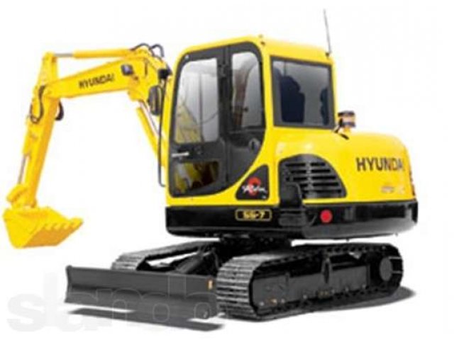 Продаётся мини экскаватор HYUNDAI R55-7 в городе Владивосток, фото 1, Экскаваторы