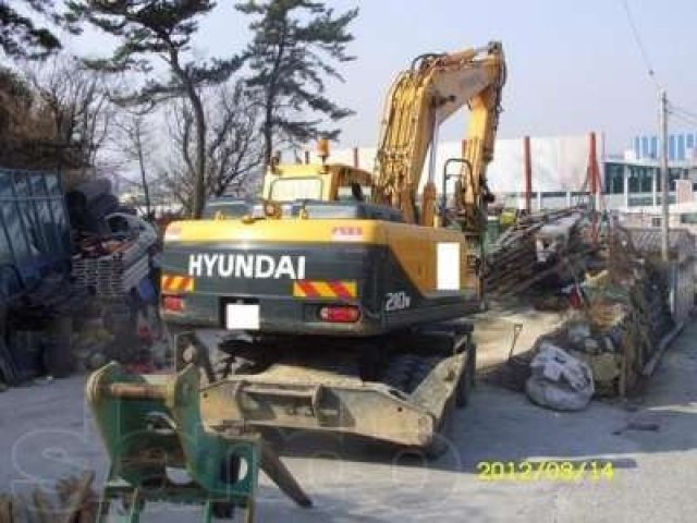 Продается колесный экскаватора Hyundai R210W 2011 года выпуска в городе Владивосток, фото 1, Экскаваторы