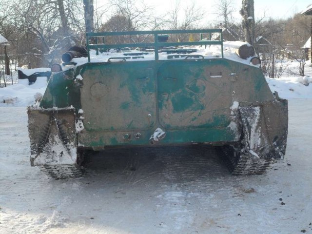 МТЛБВ плавающий в городе Малая Вишера, фото 2, Новгородская область