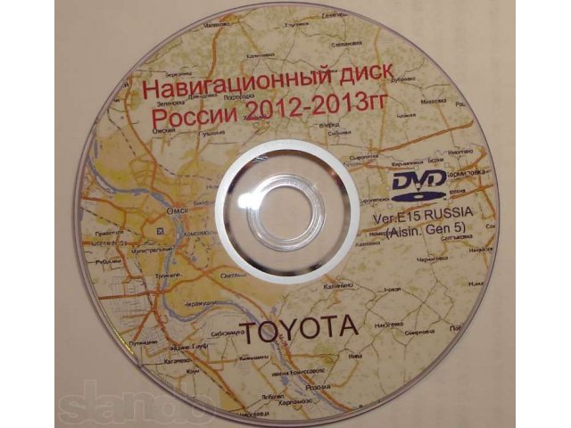 Руссифицированная навигация для Тойоты в городе Омск, фото 1, Аксессуары