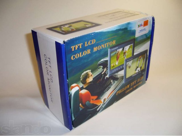 Монитор с TFT LCD экраном 7” с двумя видеовходами, одним аудиовходом в городе Пермь, фото 3, Аксессуары