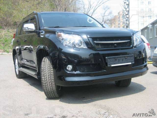 Накладки на зеркала хром Toyota Prado 2010 LC-150 в городе Тюмень, фото 1, Аксессуары